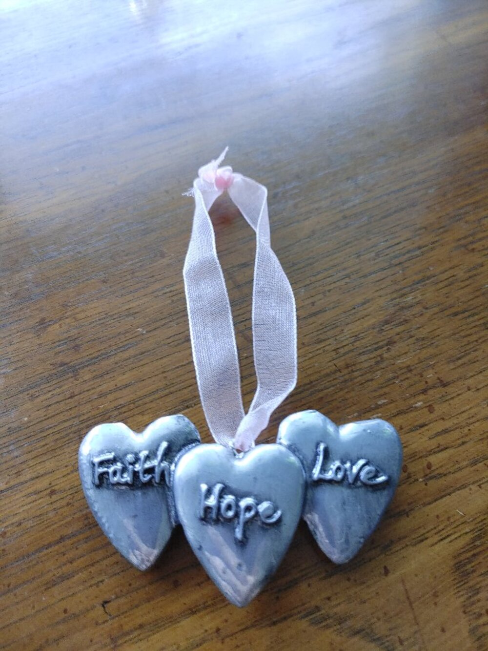 Faith, Hope Love reminder